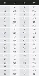 Ride Concepts Mens Size Chart