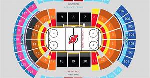 Devils Seating Chart At Prudential Center