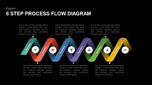 6 Step Process Flow Diagram Template For Powerpoint Slidebazaar