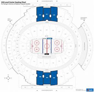 200 Level Center Square Garden Hockey Seating Rateyourseats Com