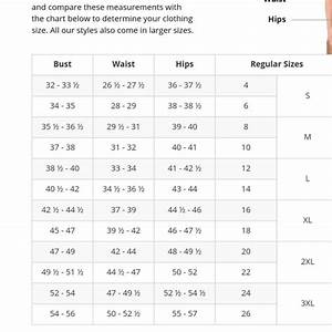 Dresses Size Chart For Women Sizes Poshmark