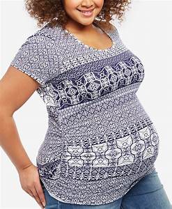  Simpson Maternity Plus Size Ruched T Shirt Macy 39 S 