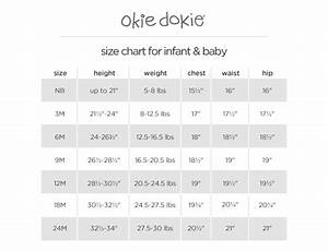 Okie Dokie Size Chart Print