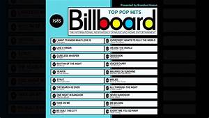 Billboard Top Pop Hits 1985 Audio Clips Youtube