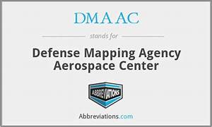 Dmaac Defense Mapping Agency Aerospace Center