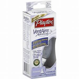 Playtex Ventaire Standard Bottle Slow Flow Silicone Baby