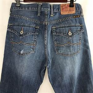 Lucky Brand Womens Jeans Size 30x31 Medium Straight Flap Pockets