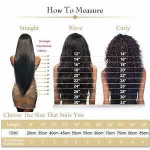 Weave Hair Length Chart Hair Extensions Length Guide