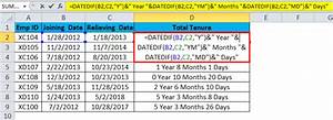 Date In Excel Formula Examples How To Use Date Function
