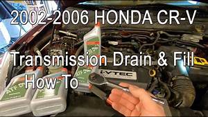 Honda Crv Cvt Fluid Change