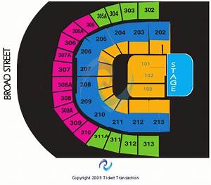 Wachovia Spectrum Seating Chart Wachovia Spectrum Event Tickets