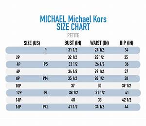 Total 69 Imagen Michael Kors Clothing Size Chart Abzlocal Mx