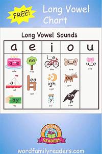 Free Long Vowel Chart Vowel Chart Long Vowels Sounding Out Words