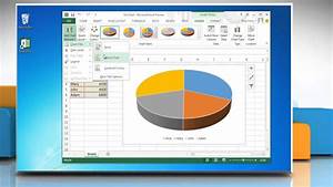 How To Add Titles In A Pie Chart In Excel 2013 Youtube