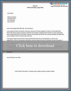 Character Reference Letter Work Colleague Cover Letter Labb By Ag