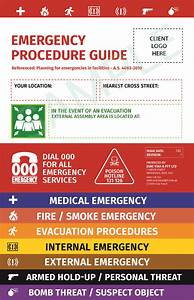Emergency Procedure Guides Flip Charts Evac You Eight