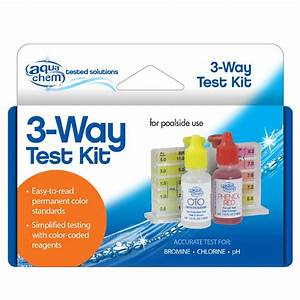 Aqua Chem 3 Way Test Kit