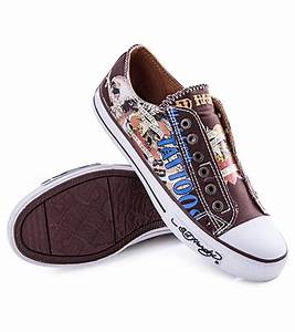Ed Hardy Low Rise 100 Men 39 S Shoe Brown Hook Of The Day