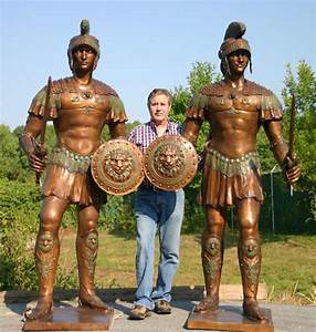 Big Bronze Sculptures Statues And Fountains Roman Soldiers Tk 52748 79