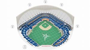Tropicana Field Seating Map Rows Elcho Table
