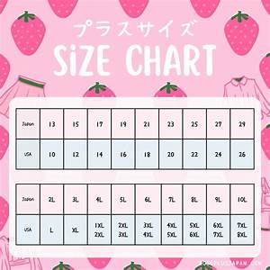 japan u s plus size chart