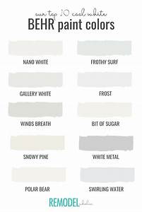Most Popular Behr White Paint Colors Councilnet