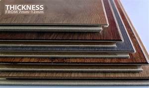 laminate flooring thickness chart flooring site