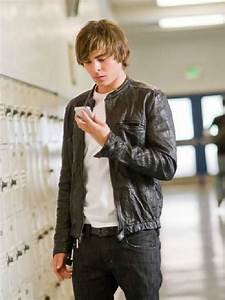 17 Again Mike Zac Efron Leather Jacket Outfits