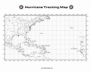 Free Printable Hurricane Tracking Map Free Printable Hurricane