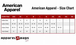 American Apparel Size Chart Apparelgator Com