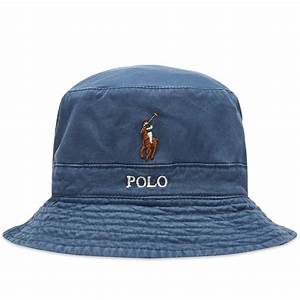 Polo Ralph Loft Bucket Hat Old Royal End