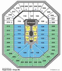 Target Center Seating Chart Seating Charts Tickets