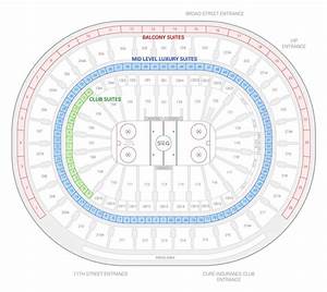 Flyers Seating Chart Virtual View