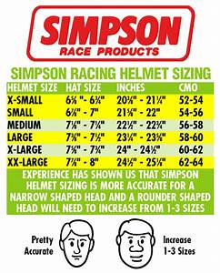 New Simpson Sa00 Rx8 Sidewinder Fresh Air Helmet 6 3 4 Ebay