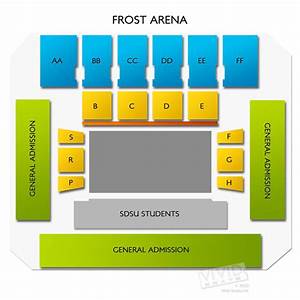Frost Arena Seating Chart Vivid Seats