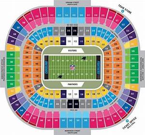 Bank Of America Stadium Seating Chart Bank Of America Stadium
