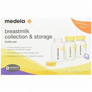 Medela Storage Bottles Breastmilk 150ml 5 Oz