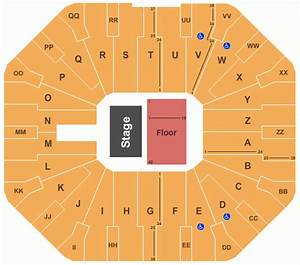 Don Haskins Center Seating Chart Maps El Paso Center Seating Chart