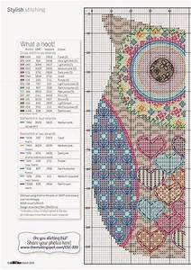 Free Owl Cross Stitch Chart
