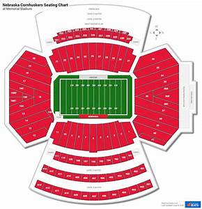 Memorial Stadium Lincoln Deled Seating Chart My Bios