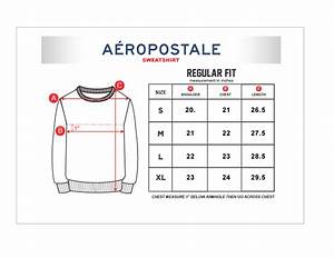 Aeropostale Mens Shirt Size Chart