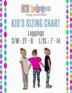 Kids Sizes Charts For Kids Size Chart For Kids Lularoe