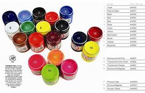 Screen Printing Inks Color Chart Ezscreenprint