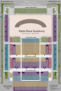 Seating Maps Santa Rosa Symphony