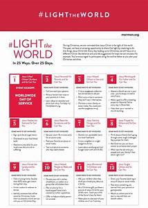 Light The World Day Of Service And Calendar Capturing Joy With
