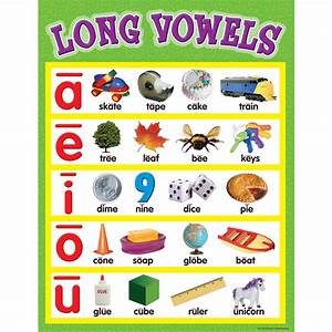 Long Vowels Chart Tcr7700 Teacher Created Resources