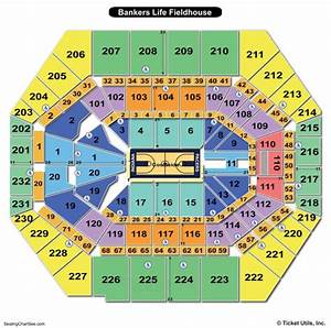 bankers life fieldhouse seating chart seating charts tickets