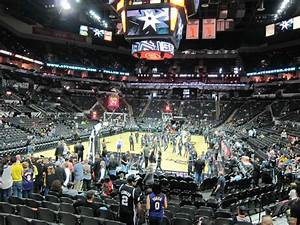 San Antonio Spurs At T Center Seating Chart Interactive Map