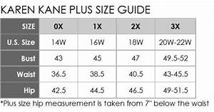  Kane Plus Size Chart Via Dillards Brand Name Plus Size Charts