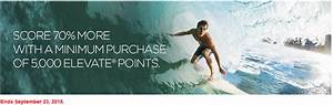  America Elevate Buy Points 70 Bonus Until September 23 2015